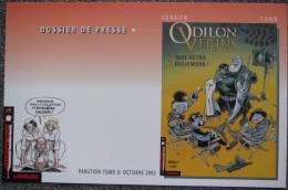 Verron - Odilon Verjus Tome 6 - Dossier De Presse - Presseunterlagen