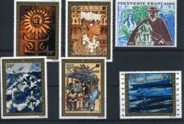 Polynésie Française _ Série 77/81 (1973) - Unused Stamps