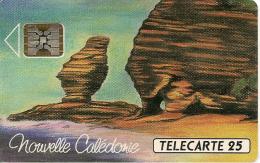 CARTE-PUCE-NOUVELLE-CALED ONIE-NC6A-11/92-SC5-BONHOMME De BOURAIL-N°GE-00057-VIDE-LUXE - Nuova Caledonia