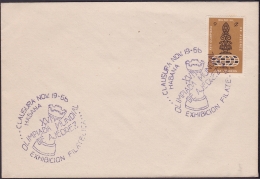 1966-CE-56 CUBA 1966 SPECIAL CANCEL. EXPO FILATELICA. XVII OLIMPIADA DE AJEDREZ CHESS. - Covers & Documents