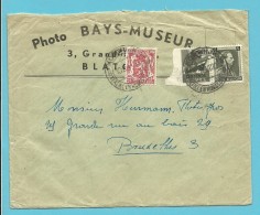 423+PU 103 (Ostende-Dover) Op Brief Met Stempel KORTRIJK - Sonstige & Ohne Zuordnung