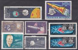 Petit Lot De Timbres Sur Le Thème De L'espace - Sonstige & Ohne Zuordnung