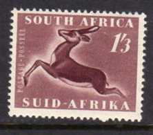 South Africa 1953 1/3d Springbok Definitive, MNH (SG147) - Unused Stamps