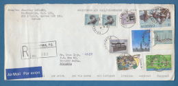 207422 / 1985 - 215 C - REGISTERED ST. PAMPHILE , ROOSTER , FORT YORK , SLEIGH , LOUIS HEBERT ,  Canada Kanada - Cartas & Documentos