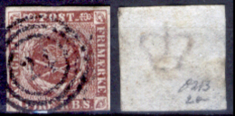 Danimarca F0043 - 1851-54: Y&T N. 2a (o), Privo Di Difetti Occulti.- - Used Stamps