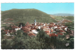 CPSM BARGEMON VAR VUE GENERALE AU FOND LE VILLAGE DE CLAVIERS 1964 - Bargemon