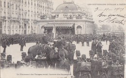 Evènements - Réception Souverains Italie Paris  - Militaria - Troupes - Garde Républicaine - Receptions