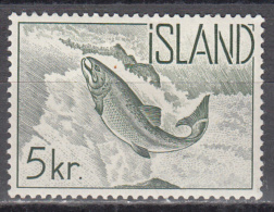 Iceland     Scott No.  322    Unused Hinged      Year  1959  Hinge Remnant--discounted Price - Unused Stamps