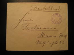 GENF Geneve Geneva To HAMM Prisonniers De Guerre Prisoner Of War POW Kriegsgefangenenpost Cover Switzerland Germany - Dokumente