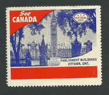 B29-34 See Canada Imperial Oil Parliament Ottawa MNH - Local, Strike, Seals & Cinderellas