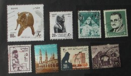 Egitto 1970 - 1997 Lot 8 Stamps Used - Gebruikt