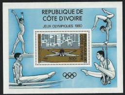 COTE D IVOIRE Jeux Olympiques MOSCOU 80. Yvert  BF 16 ** MNH. - Sommer 1980: Moskau
