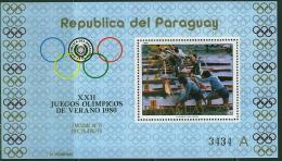PARAGUAY Jeux Olympiques MOSCOU 80. Michel BF 346 ** MNH. - Summer 1980: Moscow