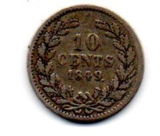 10 CENTS 1849 - 1840-1849 : Willem II