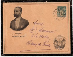 1894, " President Martyr ", 5 C. , Au Tarif ! #5724 - Buste Ristampe (ante 1955)