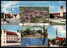 ÄLTERE POSTKARTE AMRISWIL THURGAU SCHWEIZ Suisse Cpa Postcard Ansichtskarte AK - Amriswil