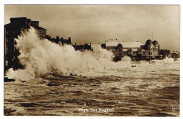 RB 1090 - Early Real Photo Postcard - High Sea - Bognor Sussex - Bognor Regis
