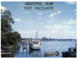 (500) Australia - NSW - Port Macquarie  And River + Boat - Port Macquarie