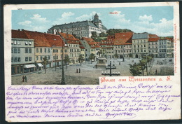 ALLEMAGNE - Gruss Aus WEISSENFELS - Markt - Weissenfels