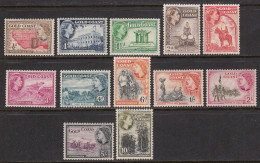 Gold Coast 1952-54 Full Set, Mint Mounted, Sc# , SG 153-164 - Gold Coast (...-1957)