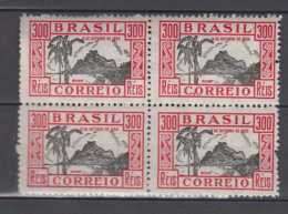 Brazil Brasil Mi# 438 ** MNH Block Of 4 Plate Error RHM 95D  DIA DA CRIANCA 1935 - Unused Stamps