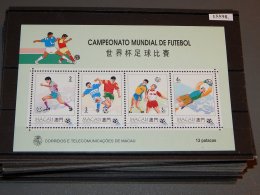 Macau - 1994 Football World Cup Block MNH__(TH-15598) - Blocks & Sheetlets