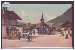 ZWEISIMMEN - BAHNHOF - ATTELAGE - DILIGENCE - TB - Zweisimmen