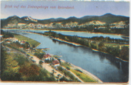 Allemagne, Blick Auf Das Siebengebirge Vom Rolandseck, Rhin, Rhein, Editions PGD N°713, Dos Divisé, N'a Pas Circulé - Remagen