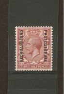 BECHUANALAND 1920 1½d SG 75 WATERMARK SIMPLE CYPHER MOUNTED MINT Cat £7 - 1885-1964 Bechuanaland Protettorato