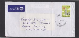 NEW ZEALAND Brief Postal History Envelope Air Mail NZ 009 New Year Of Rabbit - Cartas & Documentos
