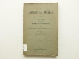 Zukunft Der Blinden , 1888 , Friedrich Scherer , 205 Seiten , Sehr Selten , Blindheit , Blindenschrift , Augenarzt !!! - Zeldzaamheden