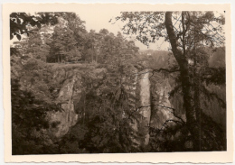 Hockstein Bei Hohnstein - S/w Rohabzug Im Polenztal 3 - Hohnstein (Saechs. Schweiz)