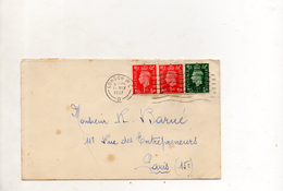 Grande-Bretagne Enveloppe Du 11 Mai 1937 De Londres Pour Paris - Lettres & Documents