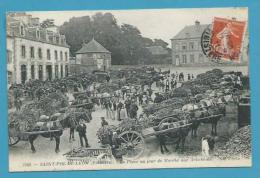 CPA 1166 - La Place Jour De Marché Aux Artichauts SAINT POL DE LEON 29 - Saint-Pol-de-Léon