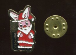 Pin´s - DURACELL Lapin Noel Pile - Christmas