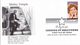 Shirley Temple FDC With B&W Pictorial Cancellation, From Toad Hall Covers  #2 Of 3 - 2011-...
