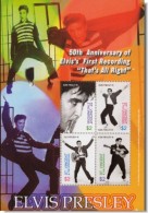 VINCENT GRENADINES SHEET ELVIS PRESLEY SINGERS ACTORS CINEMA MUSIC - Elvis Presley
