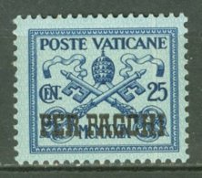 POSTE VATICANE -  PACCHI POSTALI 1931: YT 4 / Ss 4, * MH - FREE SHIPPING ABOVE 10 EURO - Postpakketten