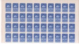 URSS RUSSIE 1960 N° PA 112  NEUFS ** FEUILLE ENTIÈRE  PLIÉE  HÉLICOPTÈRE - Full Sheets