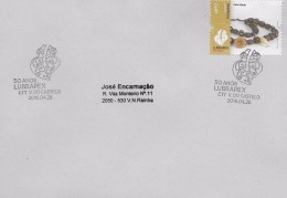 TIMBRES - STAMPS - MARCOPHILIE - PORTUGAL - LUBRAPEX 2016 - TIMBRE AVEC OBLITERATION VIANA DO CASTELO - Covers & Documents