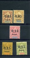 Madagascar _ Groupe N°51/55 ( 1902  ) - Used Stamps