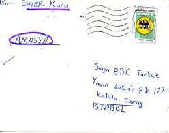 TURQUIE. N°2478 De 1985 Sur Enveloppe Ayant Circulé. Code Postal. - Postcode