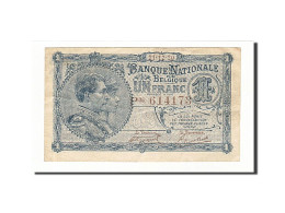 Billet, Belgique, 1 Franc, 1920, 1920-12-21, KM:92, TTB - 1 Franc