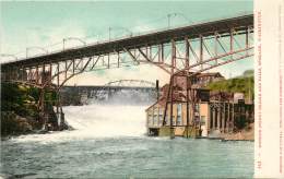 MONROE STREET BRIDGE ANS FALLS, SPOKANE, WASHINGTON . - Spokane