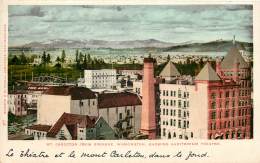 MT. CARLETON FROM SPOKANE , WASHINGTON , SHOWING AUDITORIUM THEATRE . - Spokane