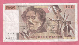 FRANKRIJK 100 FRANCS 1990 P154C - 100 F 1978-1995 ''Delacroix''