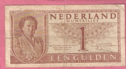 NEDERLAND 1 GULDEN 1949 - 1 Gulde
