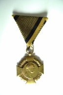 AUSTRIA   Austrian    Medal, Franz Joseph, 1848 - 1908   MILITARE   MEDAGLIA  MED - Autriche