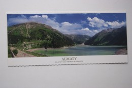 KAZAKHSTAN.  Almaty. ALMATY Big Lake  - Modern  Postcard  - Euro Format - Kazakhstan