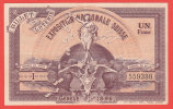 Billet Loterie SUISSE - EXPOSITION NATIONALE - GENEVE 1896 - Suisse